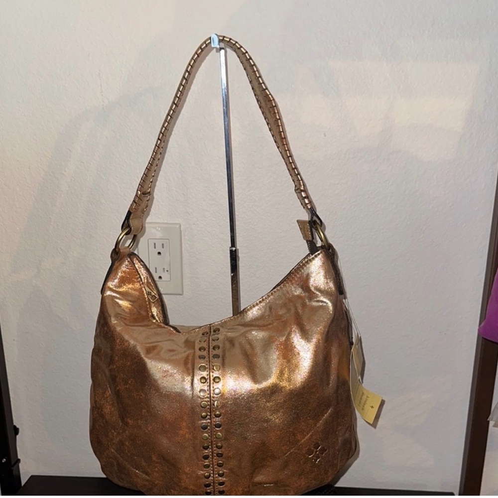 Patricia Nash Multi Metallic Bronze Shoulder Bag - Picture 9 of 14